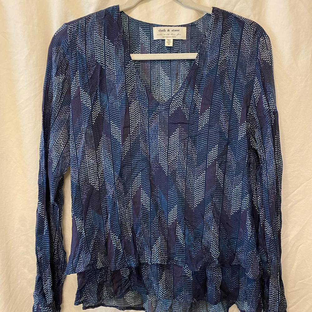 Anthropologie Cloth & Stone Blouse